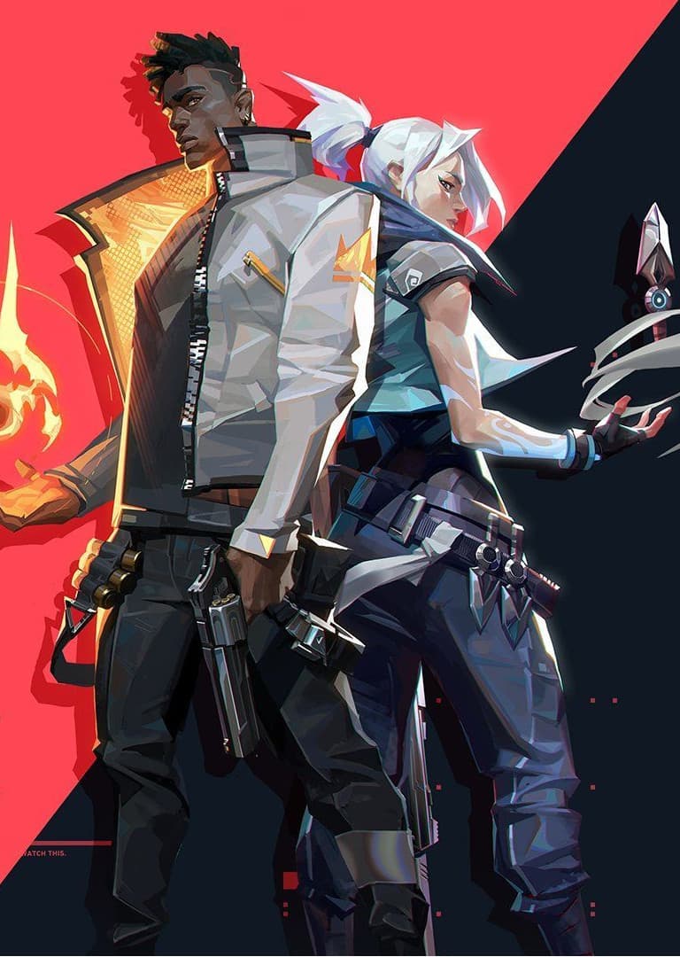 Background Valorant Tablet